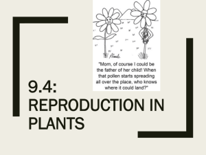 9.4 Reproduction in plants