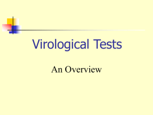 Virological Tests