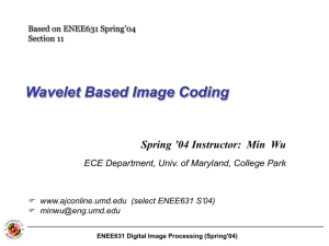 11)Wavelet Based Image Coding