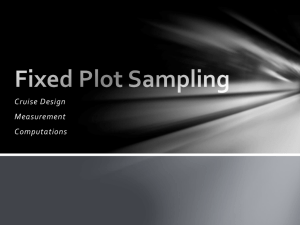 Fixed Plot Sampling