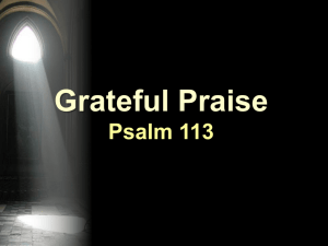 Grateful Praise - Grace Bible Church
