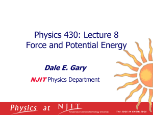 Force and Potential Energy