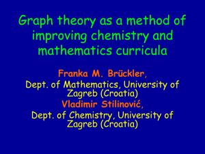Graph theory as a method of improving chemistry and mathematics