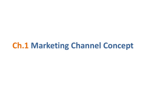 Flows in Marketing Channels - Home