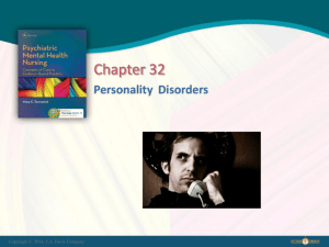 Borderline Personality Disorder (cont.)