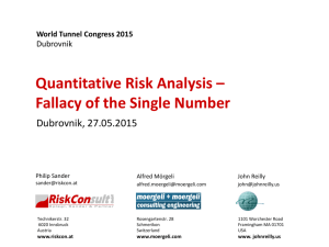 Quantitative Risk Analysis