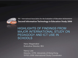 pedagogy and ICT use