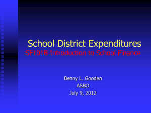 School District Expenditures - Arkansas Association of Educational