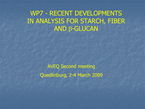 2009 A) Meeting - Avena genetic resources for quality in human