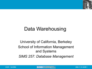 Slides from Lecture 18 - Courses - University of California, Berkeley