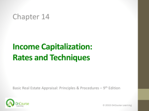 Basic Real Estate Appraisal, 9e e_PowerPoint - Ch 14