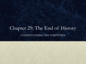 Chapter 29: The End of History
