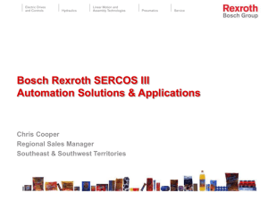 Rexroth - Solution Provider for Food & Packaging