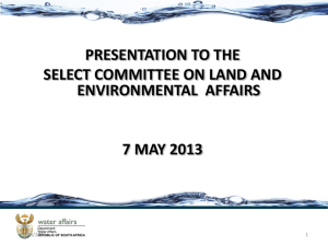 Olifants River Water Resources Development Project