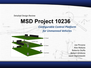 Detailed Design Review Presentation (SD I)