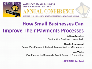 How Small Business Can Improve Their Payments Processes