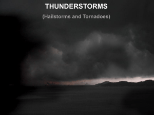 lecture 16 thunderstorms and tornadoes