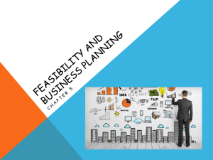 CH 5 Feasibility and Business Planning PPT