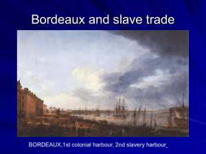 Bordeaux and Slavery