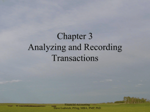 Financial Accounting Chapter 3