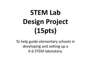 STEM-Lab-Design-Project