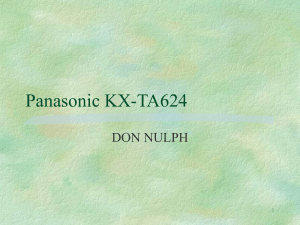 Panasonic KX-TA624
