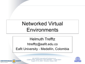 Networked Virtual Environments