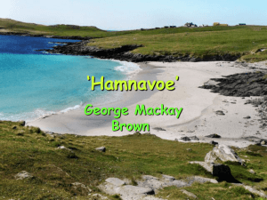 'Hamnavoe' George Mackay Brown