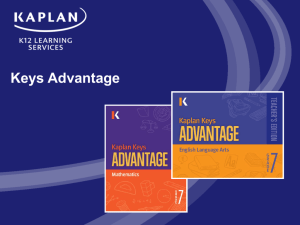Kaplan Keys Advantage