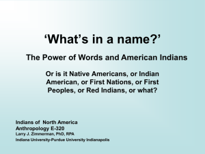 PowerPoint for this lecture - Indiana University–Purdue University