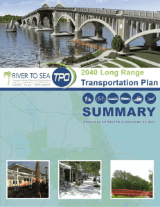 purpose of the long range transportation plan (lrtp)