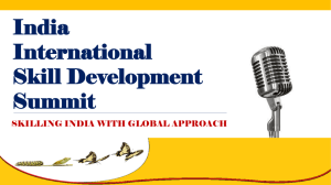 India International Skill Development Summit