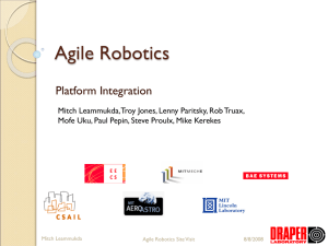 Agile Robotics - people.csail.mit.edu