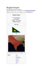 Mughal Empire wiki