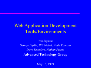 Web Applications Development