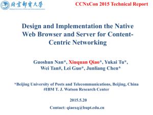 Design and Implementation: the Native Web Browser and