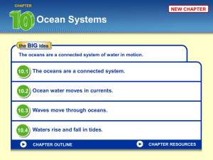 The oceans are a connected system.
