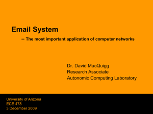 Email_System - University of Arizona