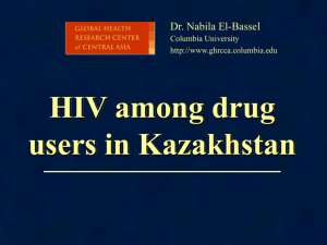 Barriers to HIV prevention for drug users