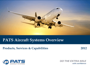 PATS Aircraft Systems Overview Products, Services - ASQ