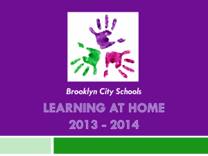 Back-to-school presentation - Brooklyn City School District