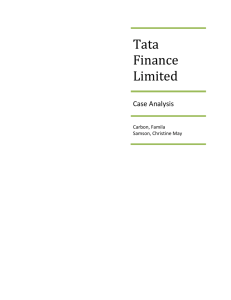 Tata Finance Limited