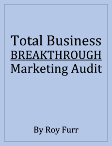 Total Business Breakthrough Marketing Audit