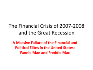 The Financial Crisis of 2007-08, Part 2