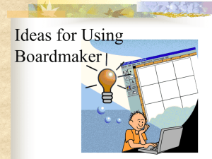 Boardmaker Idea Book