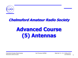 Chelmsford Amateur Radio Society, G0MWT