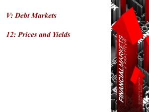 Prices and Yields