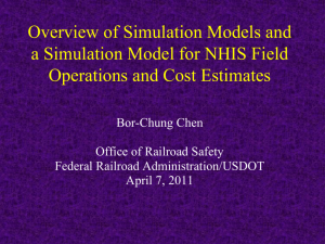 Stochastic Simulation of Field Operations in Surveys