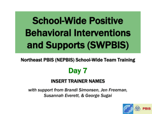 NEPBIS Schoolwide Training Day 7 (9.13.15)