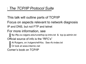 Powerpoint version of the TCP/IP slide show